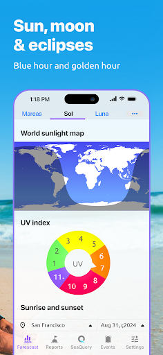 Nautide: Tides, Wind, Waves +