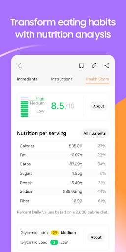 Samsung Food: Meal Planner