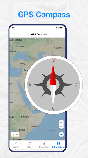 Gps Map Navigation & Direction