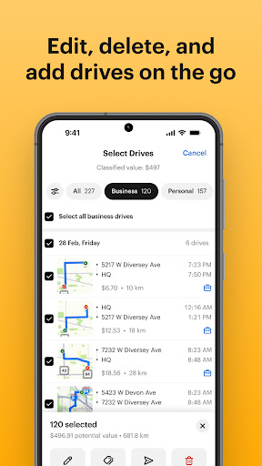 Mileage Tracker & Log - MileIQ