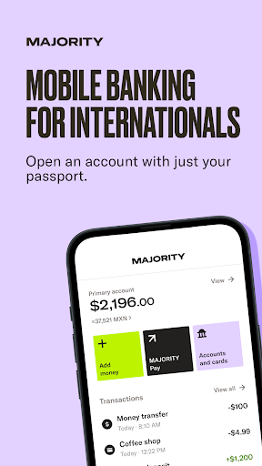 MAJORITY: Mobile banking