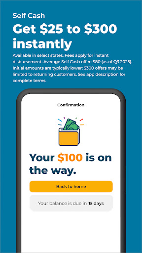 Self – Credit Builder & Cash