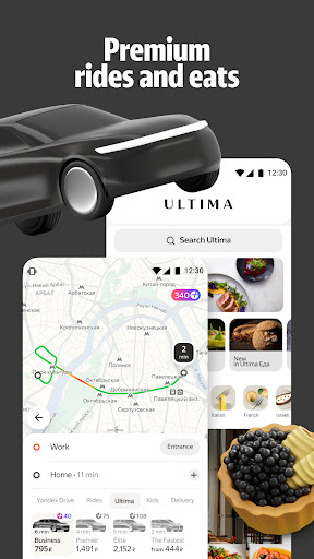 Yandex Go: Taxi Food Delivery