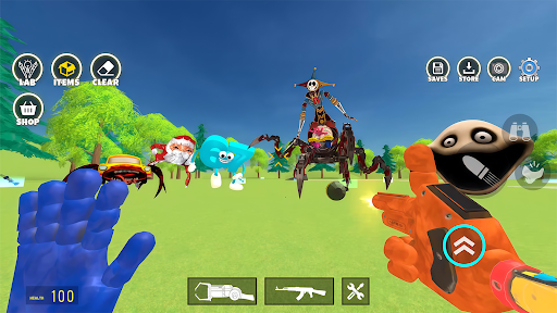 Nextbots In Playground mod