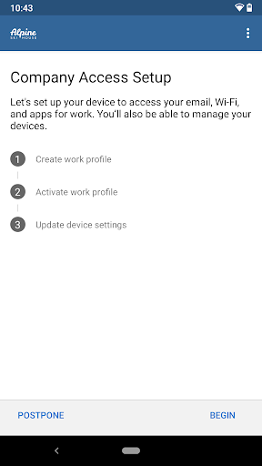 Intune Company Portal