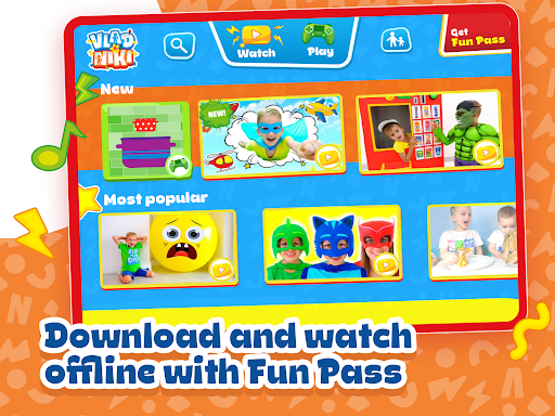 Vlad and Niki – games & videos