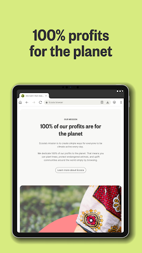 Ecosia: Search to plant trees
