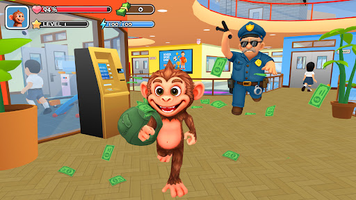 Monkey Student: School Prank