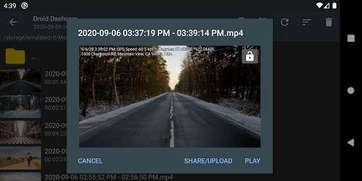Droid Dashcam - Video Recorder