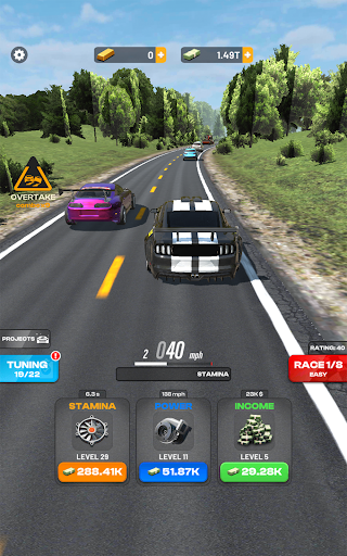 Highway Overtake - Car Racing