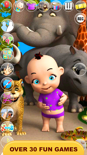 Talking Babsy Baby at the Zoo
