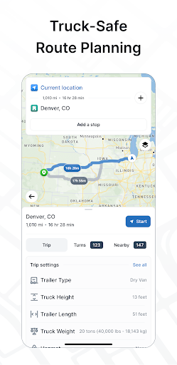 TruckMap - Truck GPS Routes