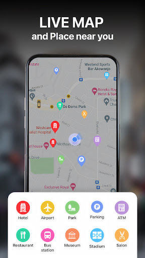 Live Earth Map & GPS Map
