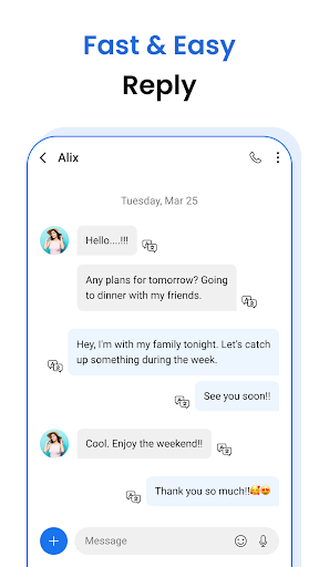 Messages - sms text message