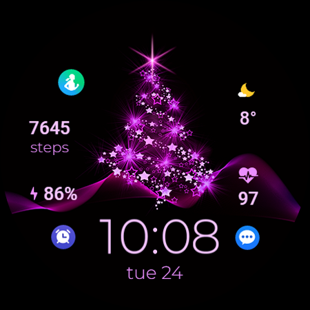 TVV Christmas 2 Watch Face