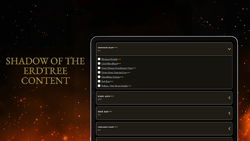 Tarnished Checklist Premium