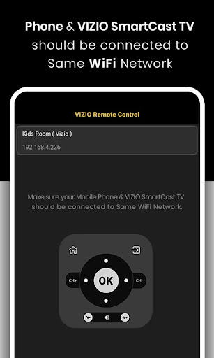 Vizio Smart TV Remote