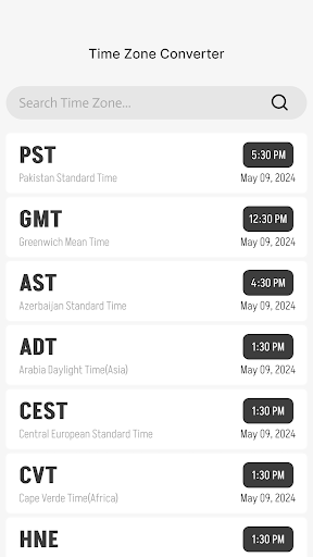 World Clock – World time clock