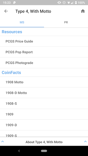 PCGS CoinFacts - U.S. Coin Val