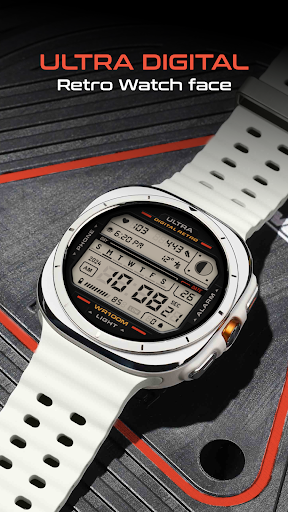 ULTRA Digital Retro watch face