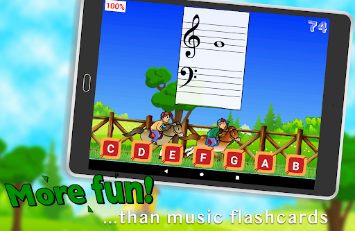 Flashnote Derby- music notes!
