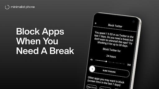 minimalist phone® Screen Time