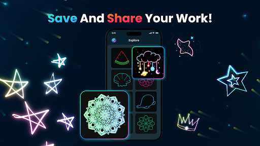 Magic Doodle: Glow Art Drawing