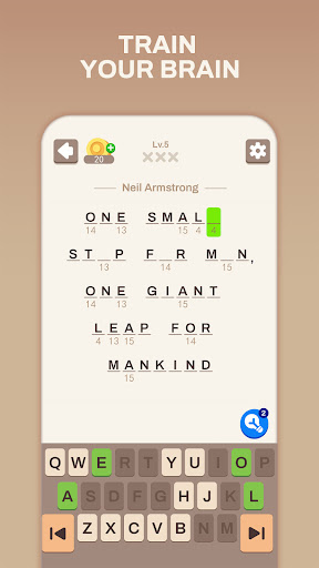 Cryptogram Word - Puzzles Game