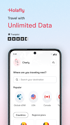 Holafly eSIM: Unlimited Data