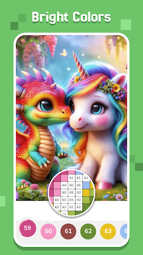 Pixel Coloring-Color by number
