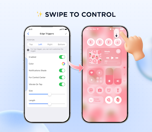 Quick Control Widgets, Themes