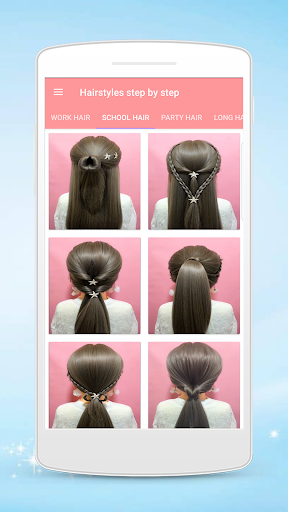 Hairstyles step by step