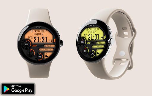 Digital Iwasa Watch Face