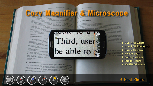 Magnifier & Microscope+ [Cozy]