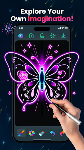 Magic Doodle: Glow Art Drawing