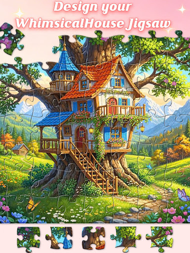 Whimsical House Jigsaw