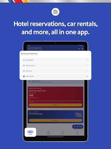 Southwest Airlines: Travel App