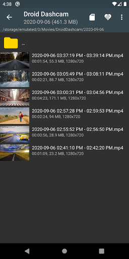 Droid Dashcam - Video Recorder