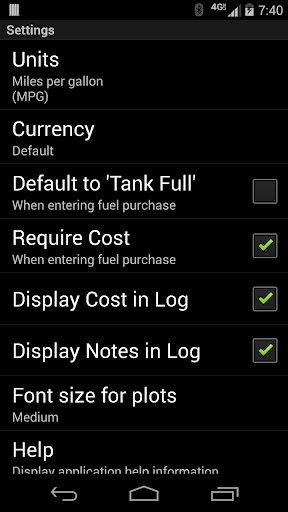 FillUp - Gas Mileage Log
