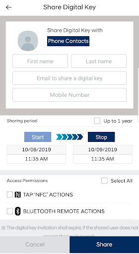 Hyundai Digital Key