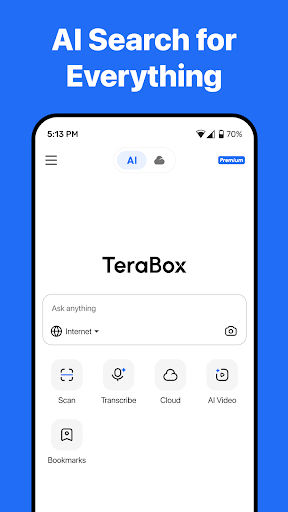 TeraBox: 1TB Cloud & AI Space