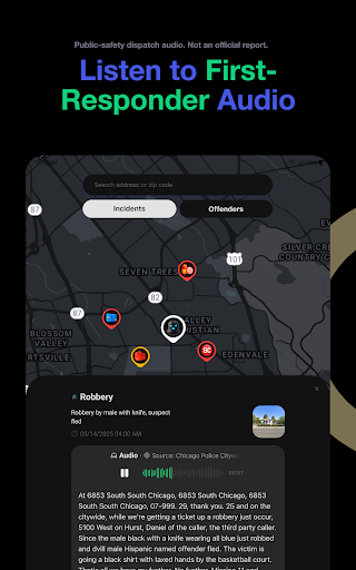 CrimeRadar: Dispatch Alerts