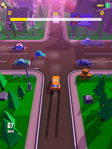 Taxi Run: Traffic Driver
