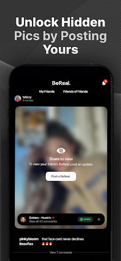 BeReal. Your friends for real.