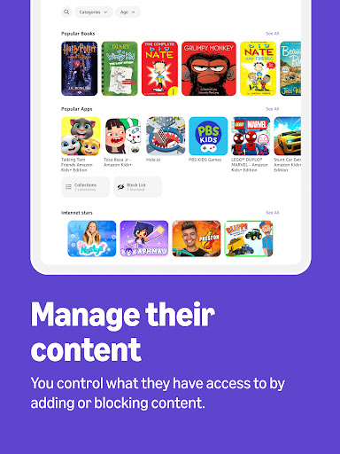 Amazon Kids Parent Dashboard