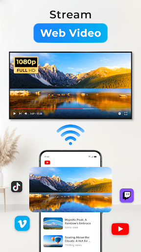 Cast to TV, Chromecast & Roku