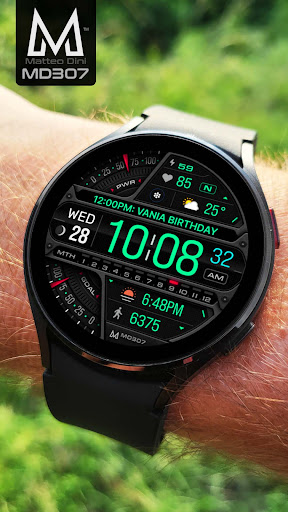 MD307 Digital watch face