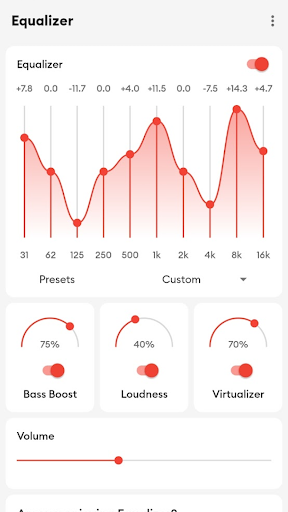 Flat Equalizer - Bass Booster