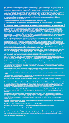 SoFi: Bank, Investing & Crypto