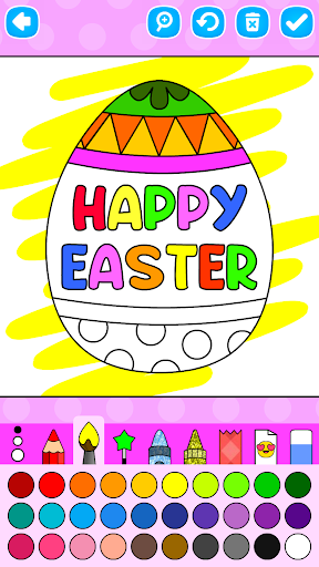 Easter Egg Coloring Pages